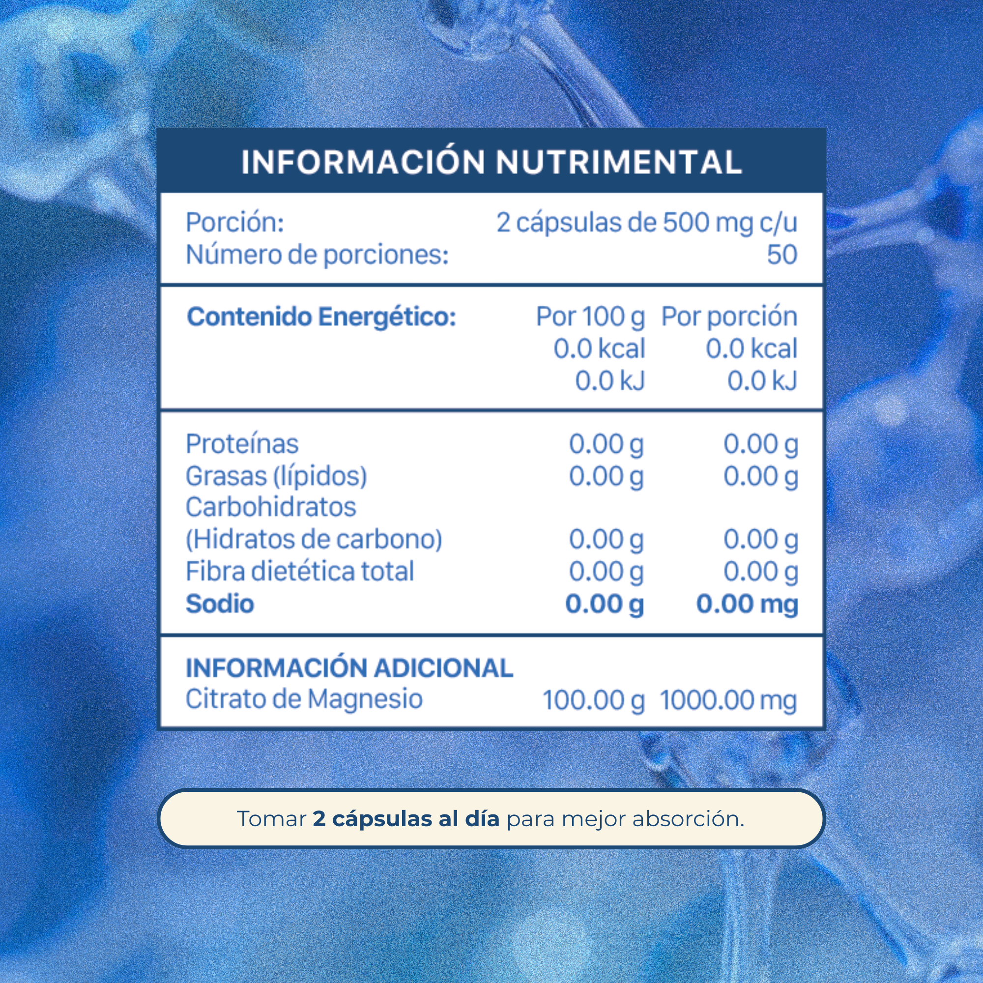Citrato de magnesio beautimate - Aurea Derma Store 
