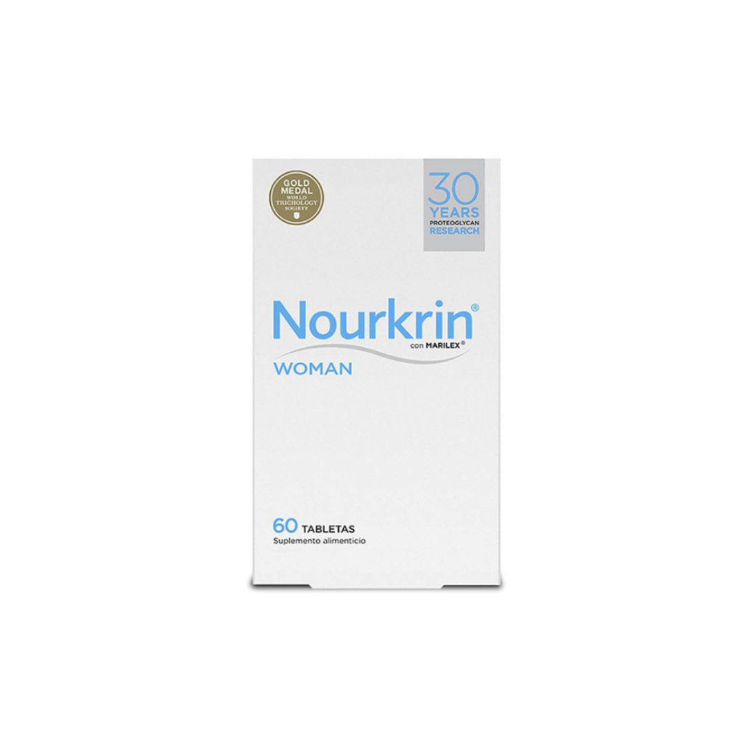 Nourkrin Woman Suplemento Alimenticio, 60 tabletas - Aurea Derma Store 