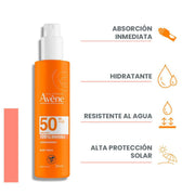 Avene Protector Solar Corporal FPS+50 En Spray 200Ml