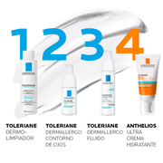La Roche-Posay Toleriane Dermallergo Fluido Hidratante para piel mixta a grasa 40 ml