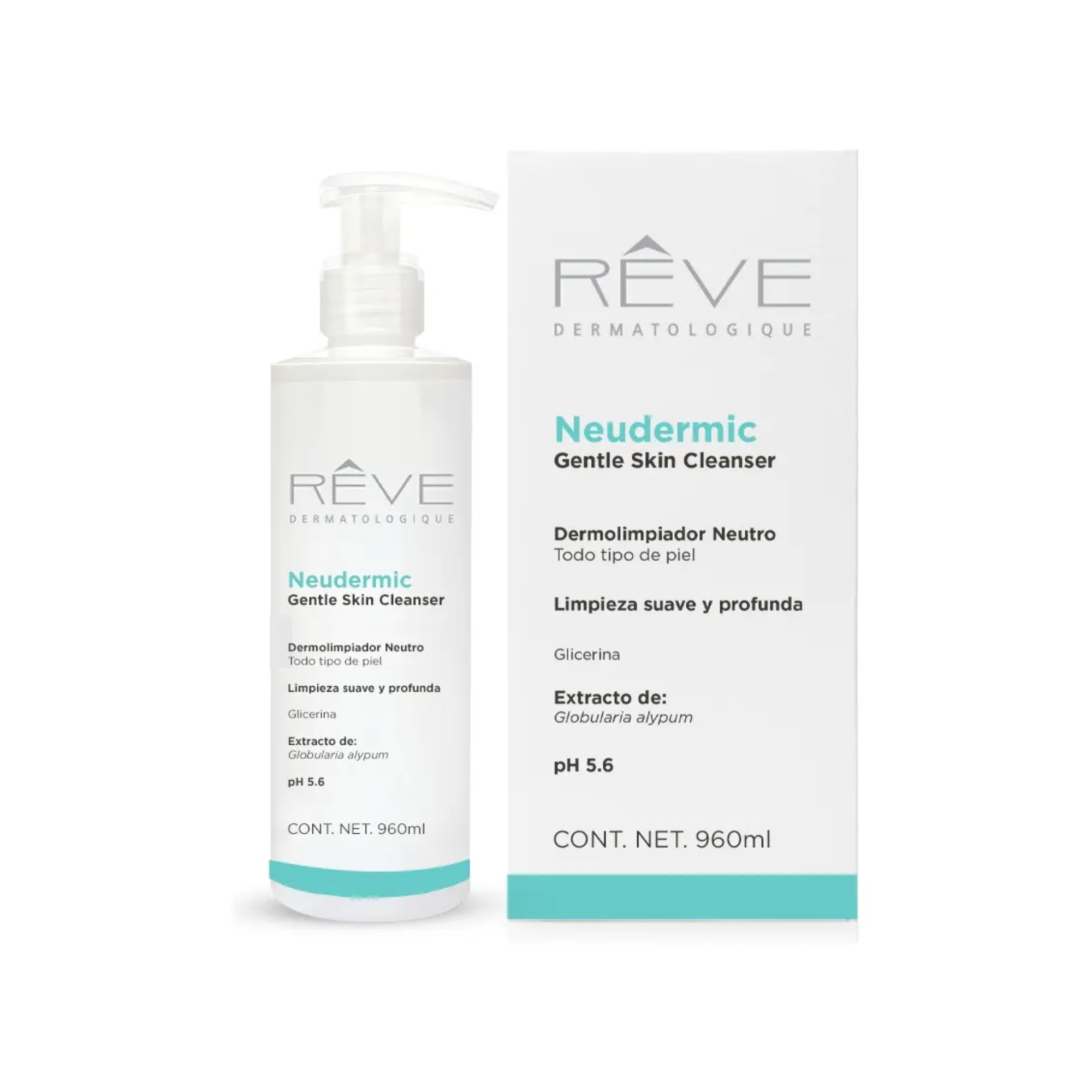 Reve Neudermic Gentle Skin Cleanser 960ml