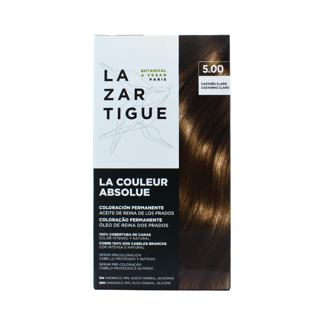 Lazartigue Coloración Permanente 5.0 Castaño Claro - Aurea Derma Store 