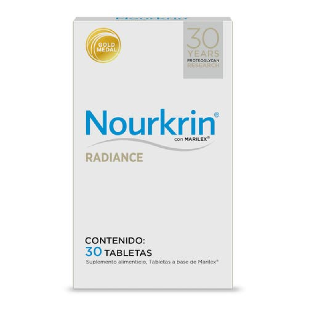 Nourkrin Radiance 30 Tabletas: Suplemento Anticanas y Antioxidante Capilar - Aurea Derma Store 