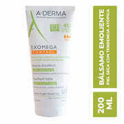 Aderma Exomega Control Bálsamo Para Pieles Secas 200Ml Eco-diseño