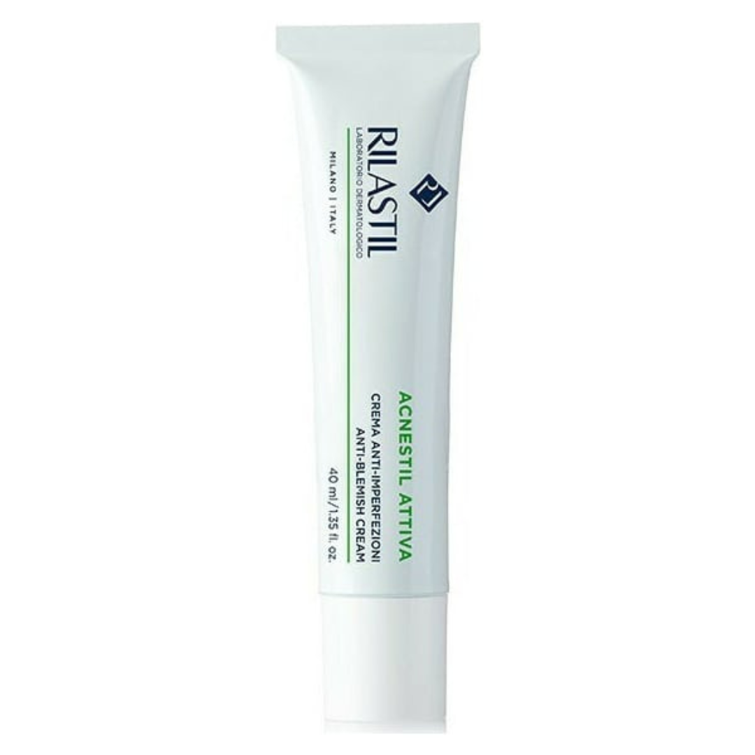 Rilastil Acnestil Attiva (+) - Crema Anti-Imperfecciones y Anti-Marcas 40 ml - Aurea Derma Store 