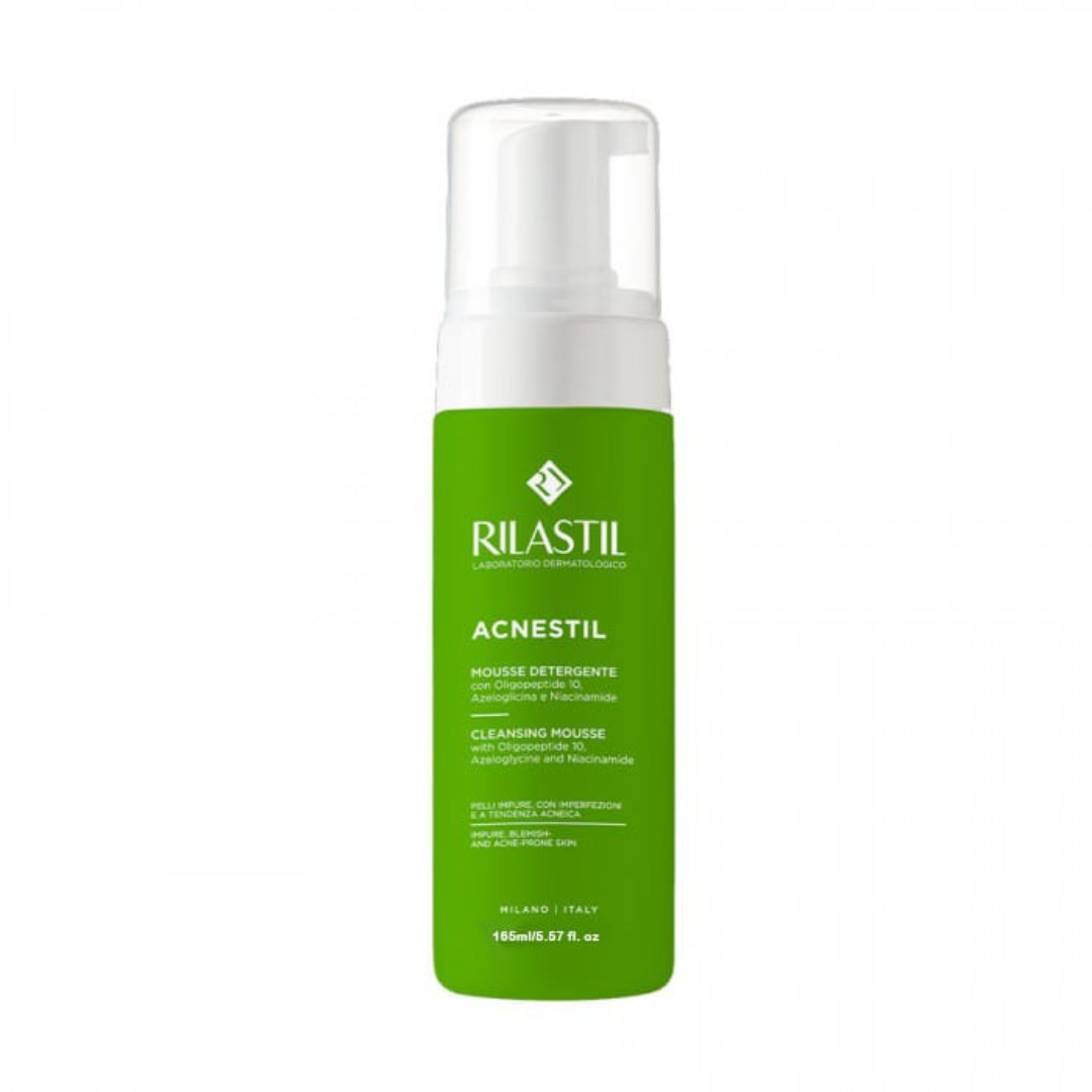 Rilastil Acnestil Mousse Espuma Limpiadora Facial 150ml - Aurea Derma Store 