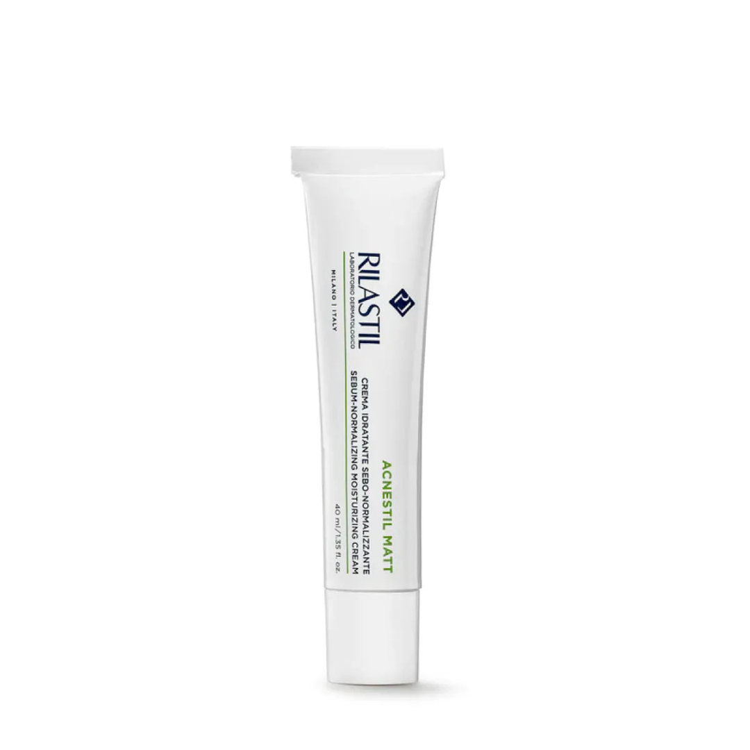 Rilastil Acnestil Matt Crema Hidratante Matificante 40ml - Aurea Derma Store 