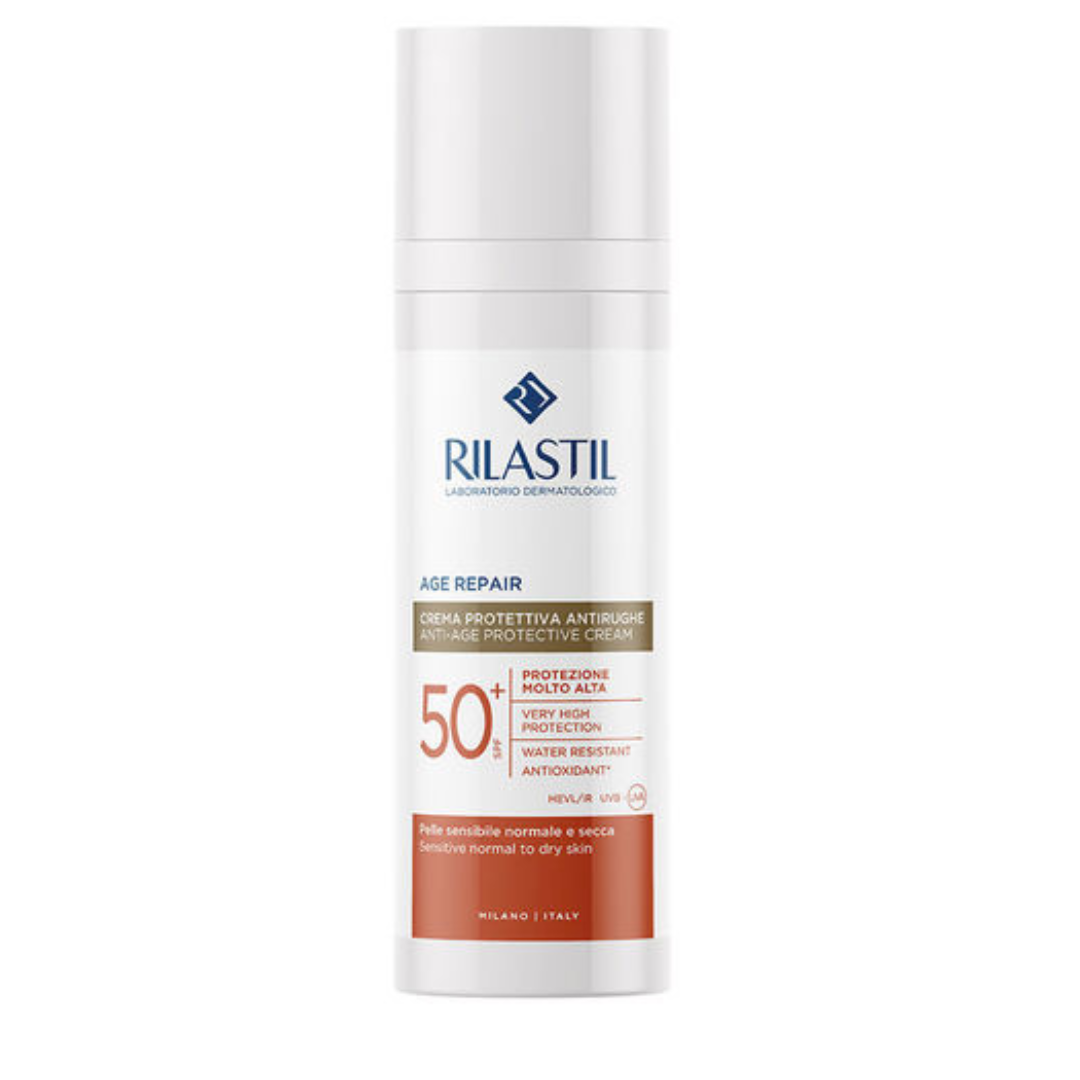 Protector Solar Rilastil Sun System Age Repair Spf 50+ 50ml - Aurea Derma Store 