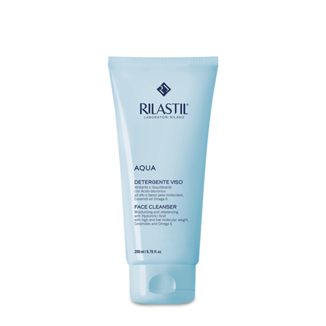 Rilastil Aqua Gel Limpiador Facial Hidratante - 200ml - Aurea Derma Store 