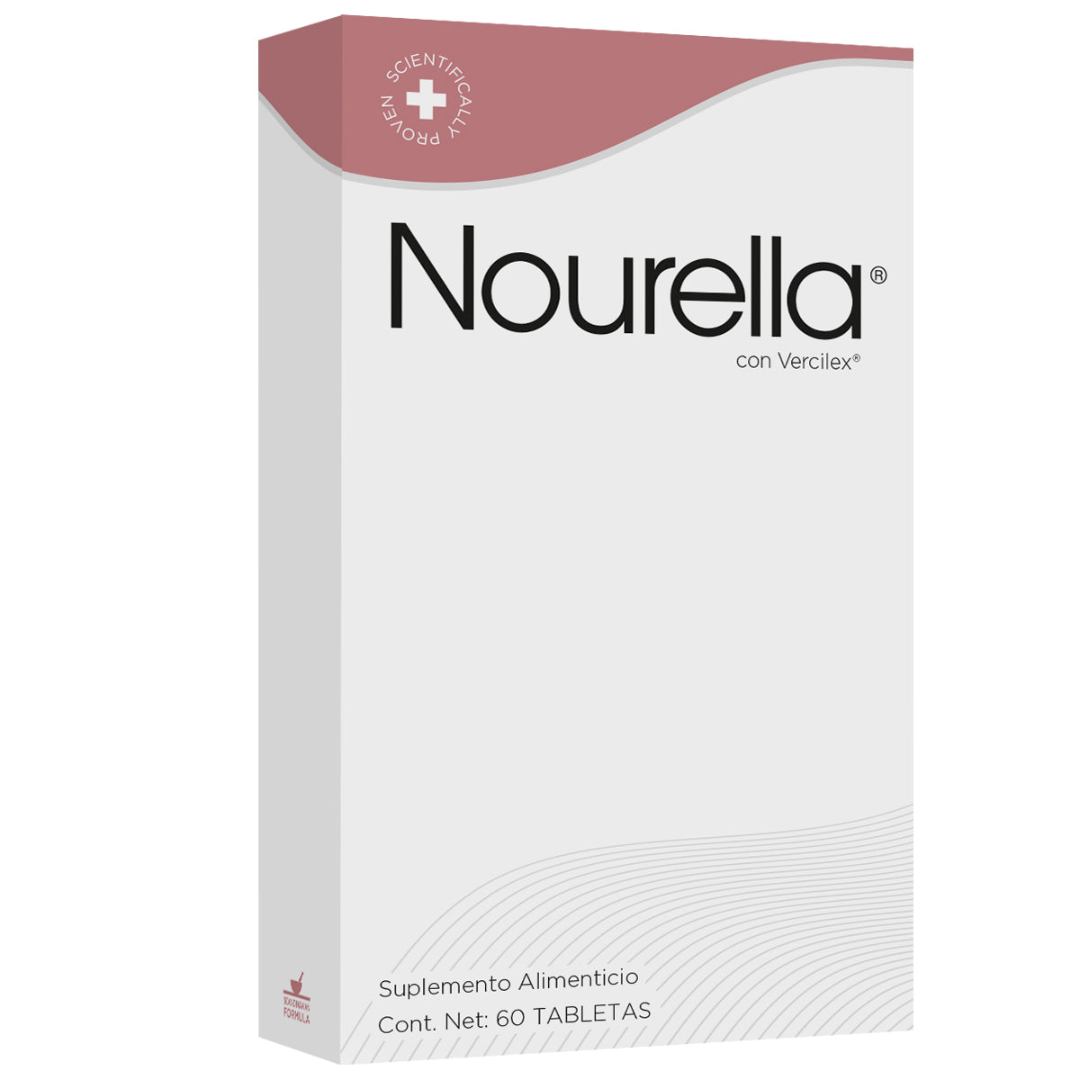 Nourella 60 Tabletas: Suplemento de Rejuvenecimiento y Soporte Dérmico - Aurea Derma Store 
