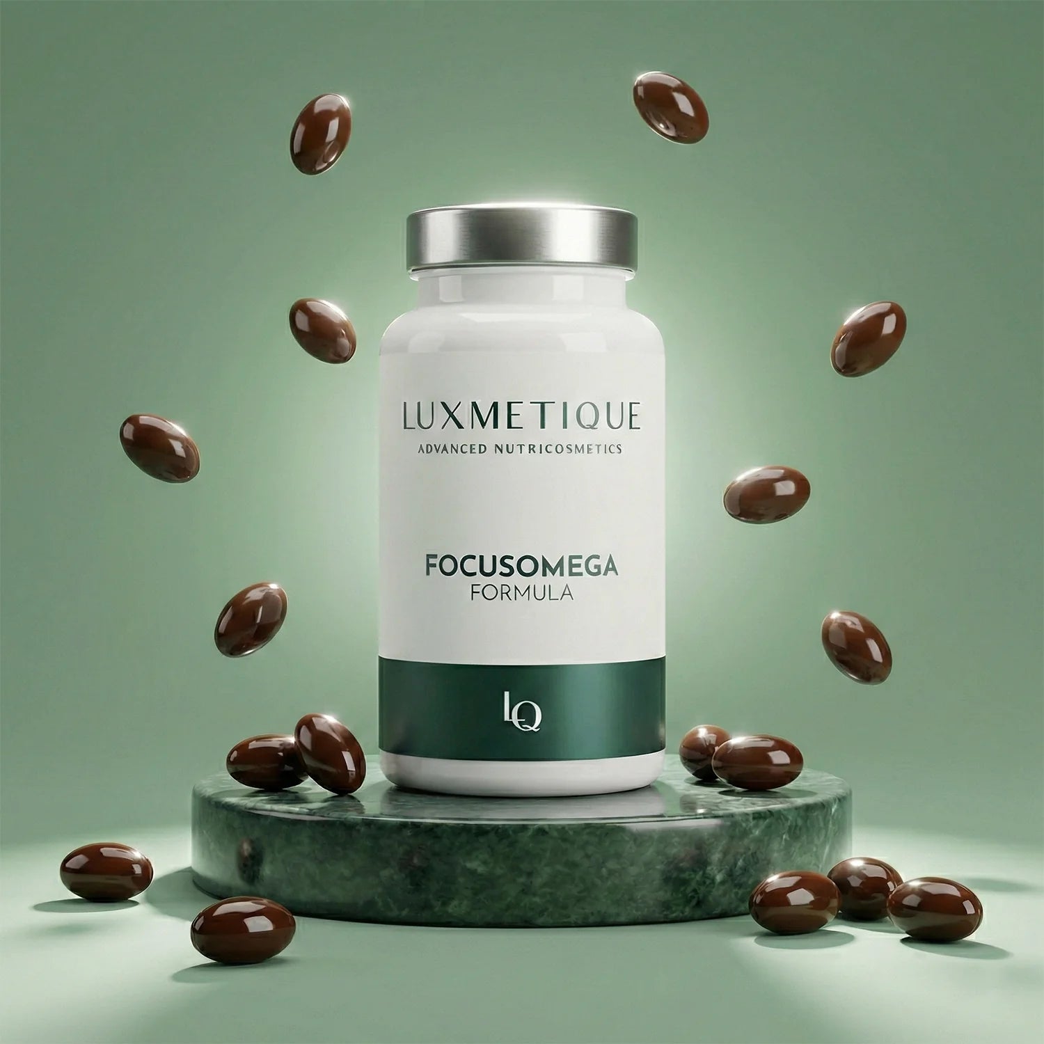 Luxmetique Focus Omega Formula 60 Cápsulas