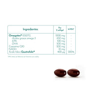 Luxmetique Focus Omega Formula 60 Cápsulas