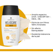 Cantabria lab-Heliocare 360° Mineral Tolerance Fluid 50Ml