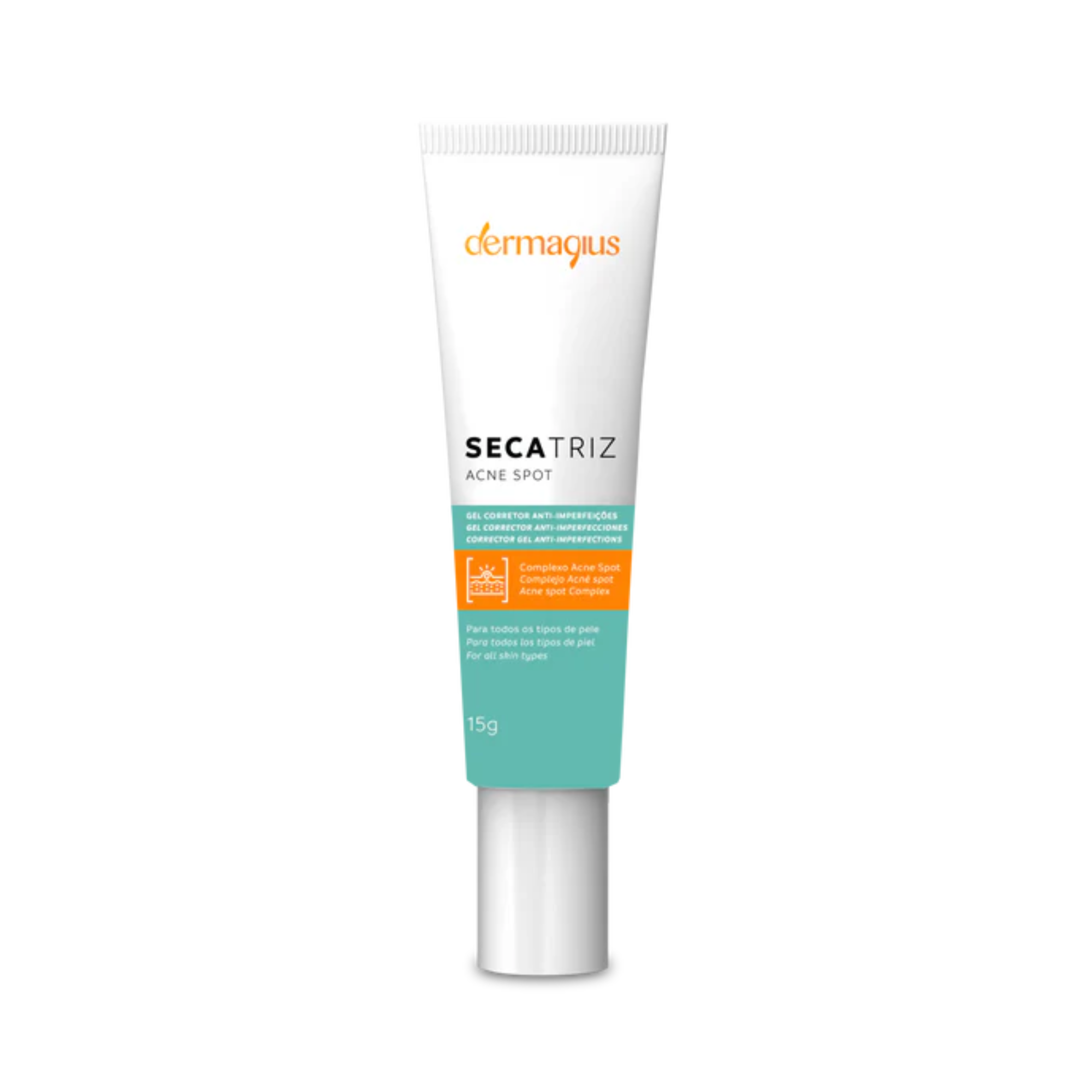 Dermagius Secatriz Acne Spot Gel Uso Localizado 15g - Aurea Derma Store  - [GTIN]