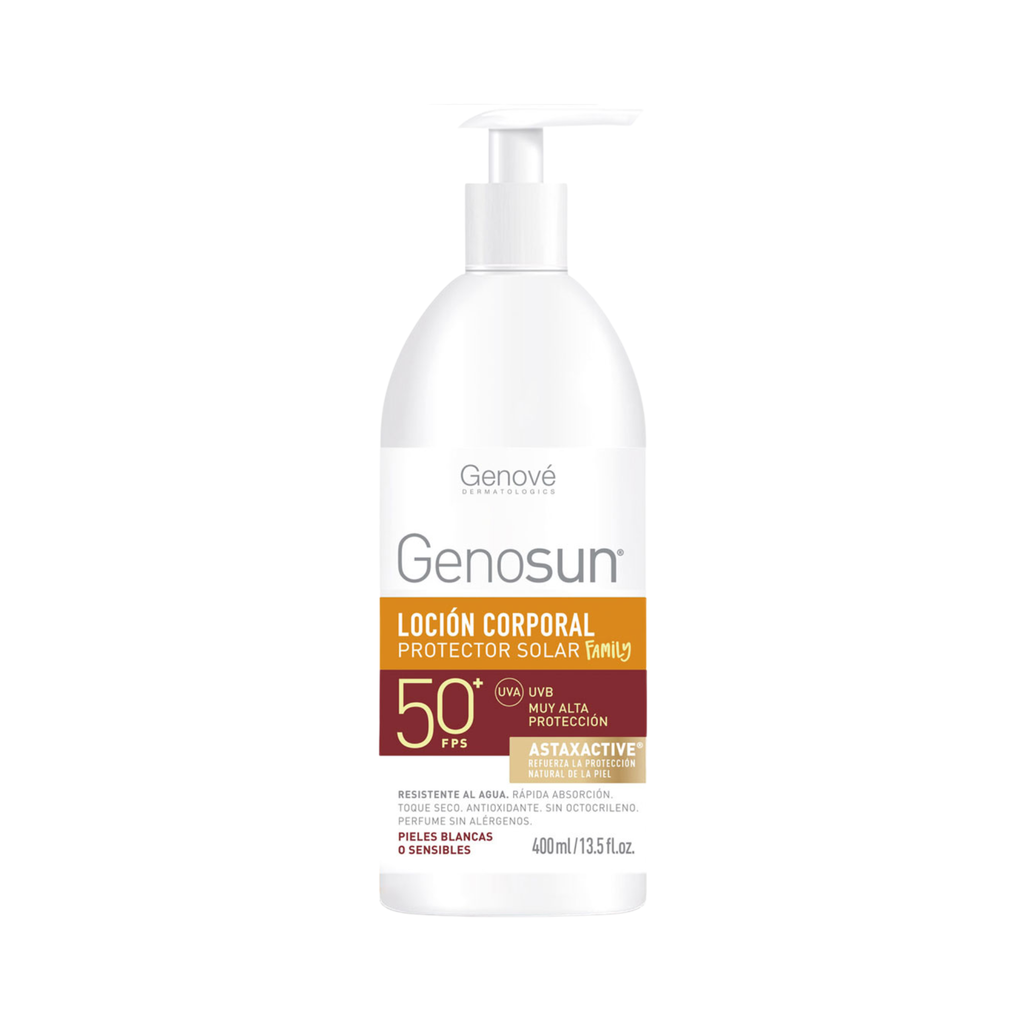 Genové Genosun Loción Corporal Protector Solar Family 50FPS 400ml