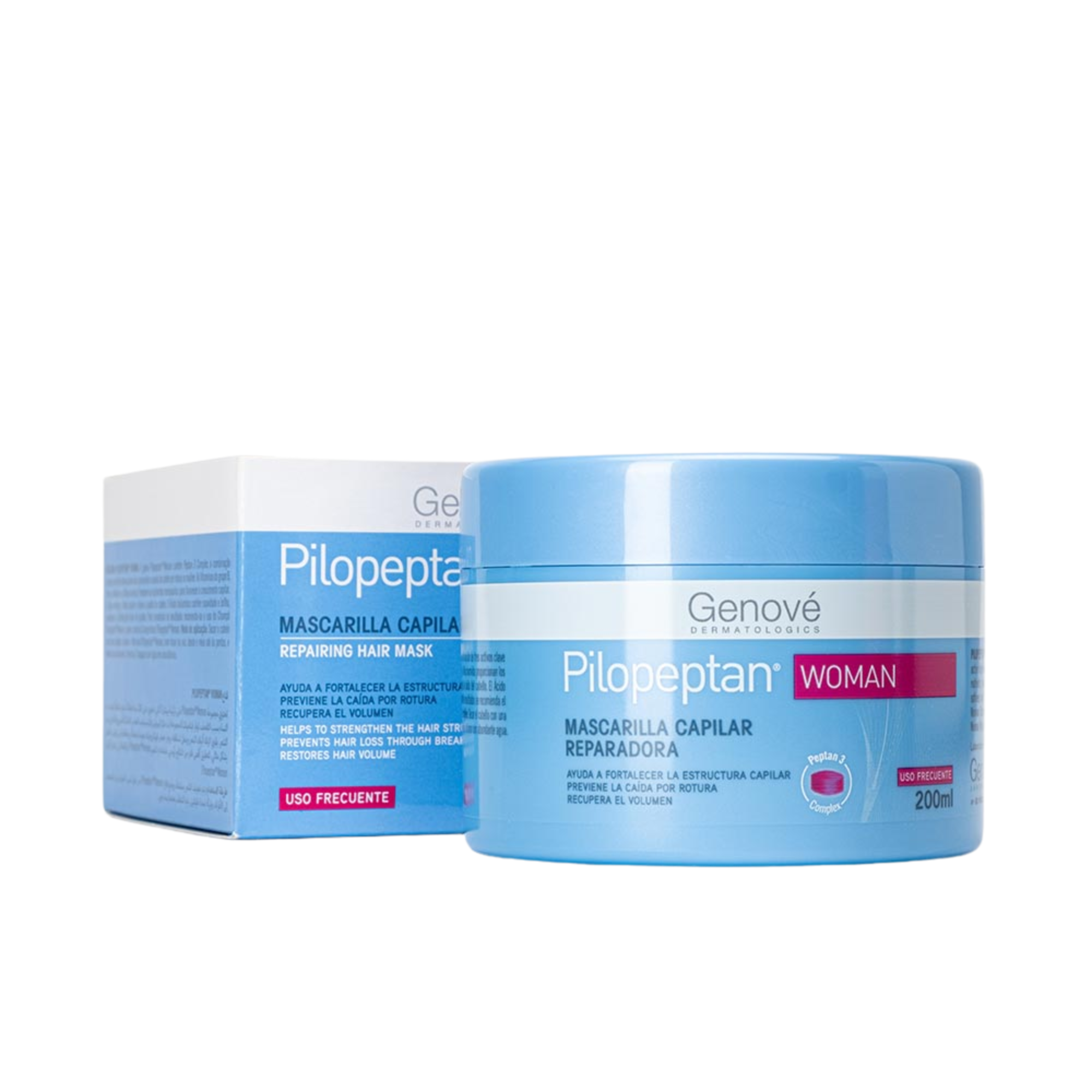 Genové Pilopeptan Woman Mascarilla Capilar Reparadora 200ml