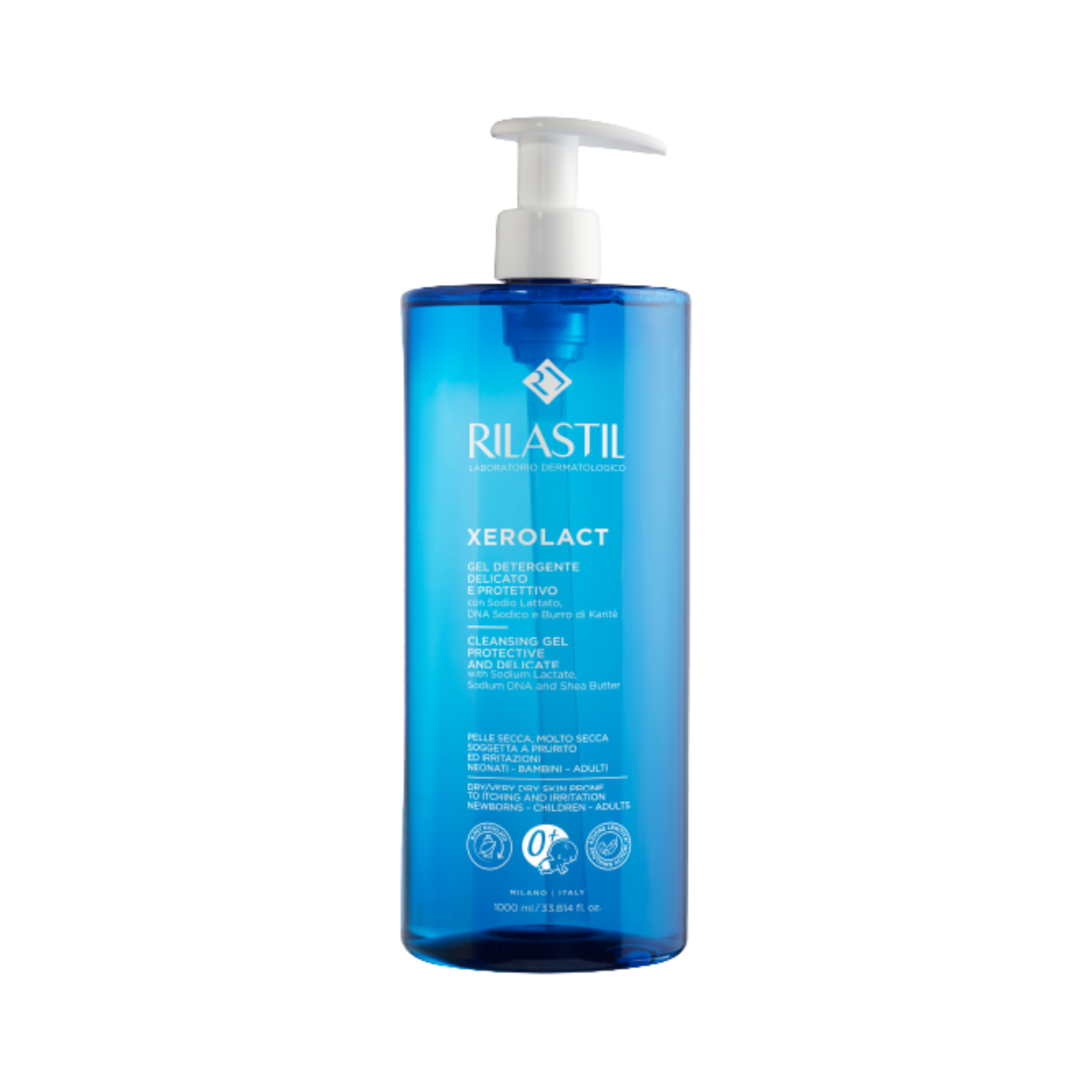 Rilastil Xerolact Gel Limpiador 1L