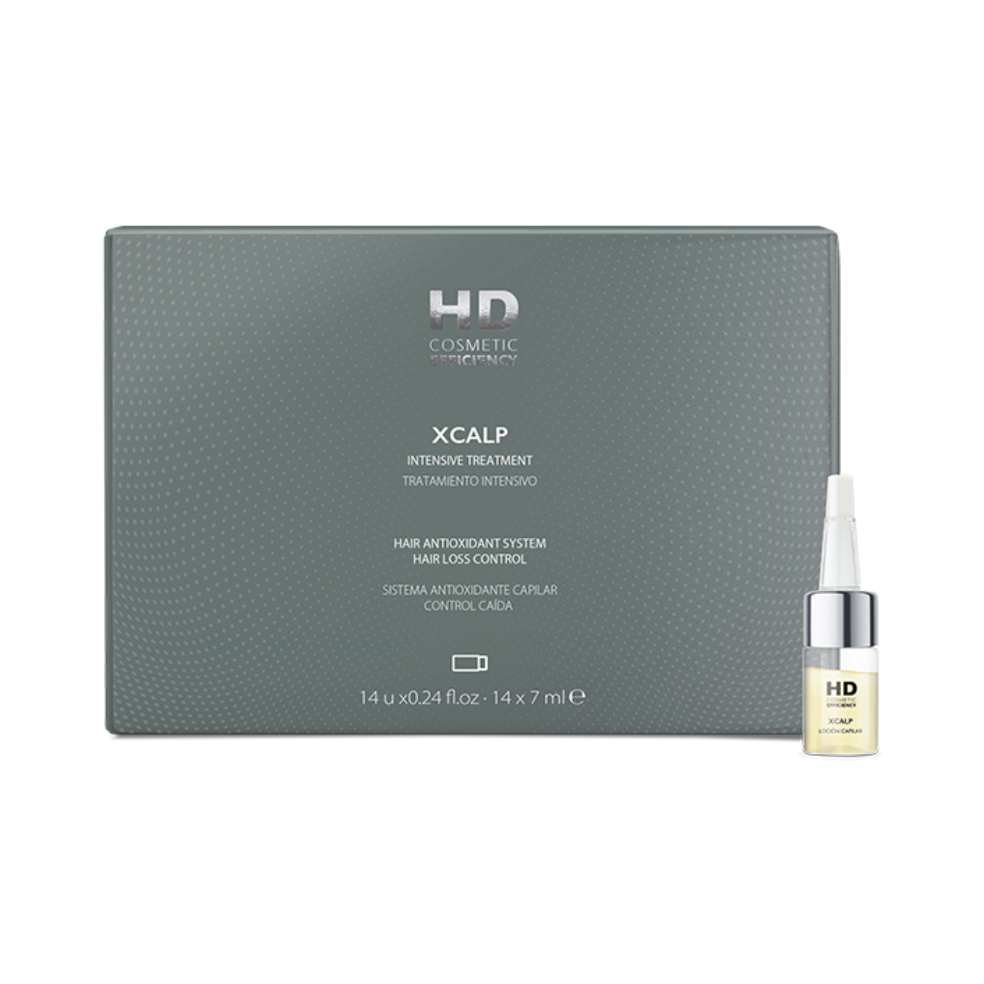 HD Cosmetic Xcalp Tratamiento Intensivo 14x7ml