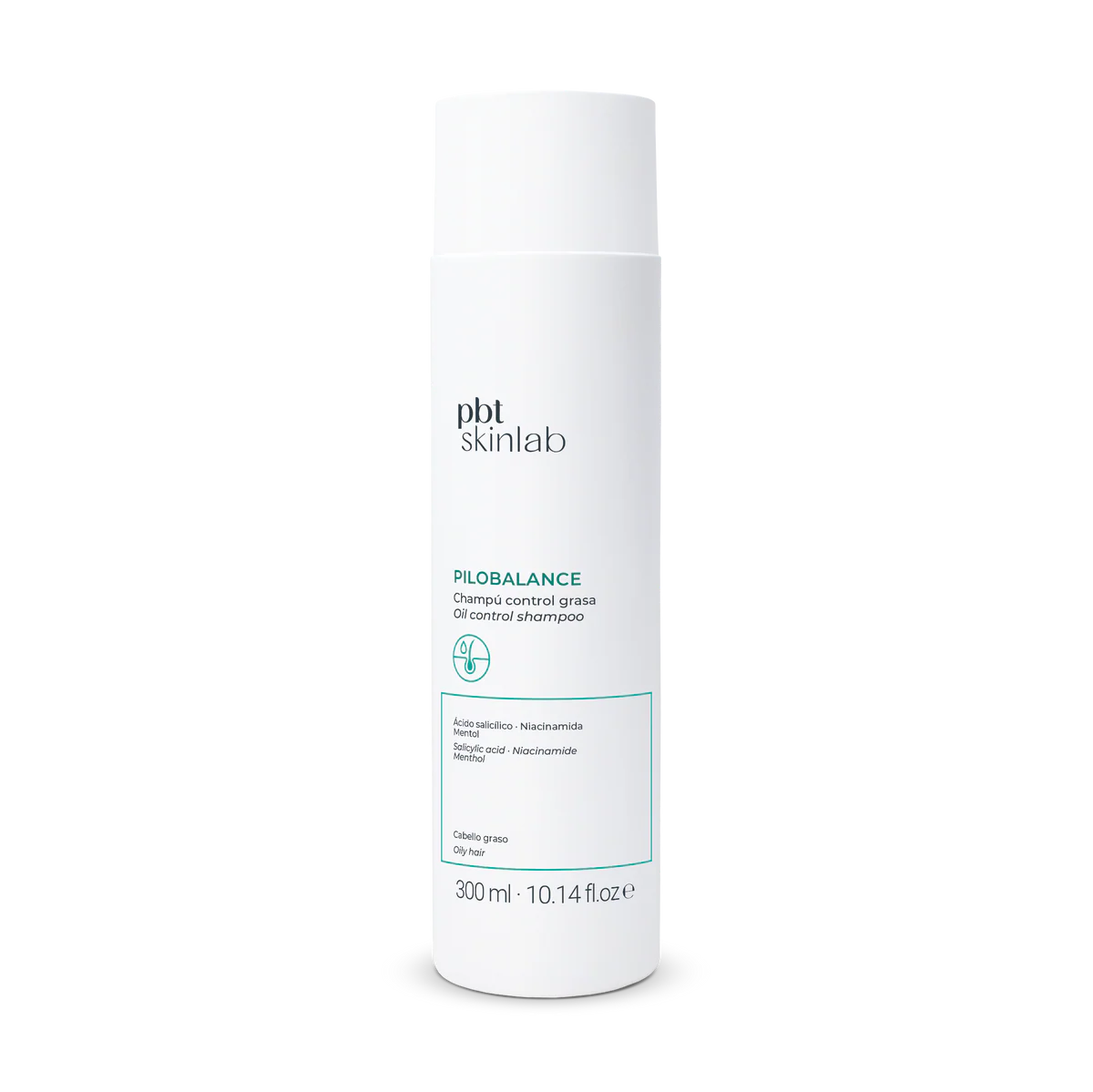 Pbt Skinlab Pilobalance Champú Control Grasa 300ml - Aurea Derma Store  - [GTIN]