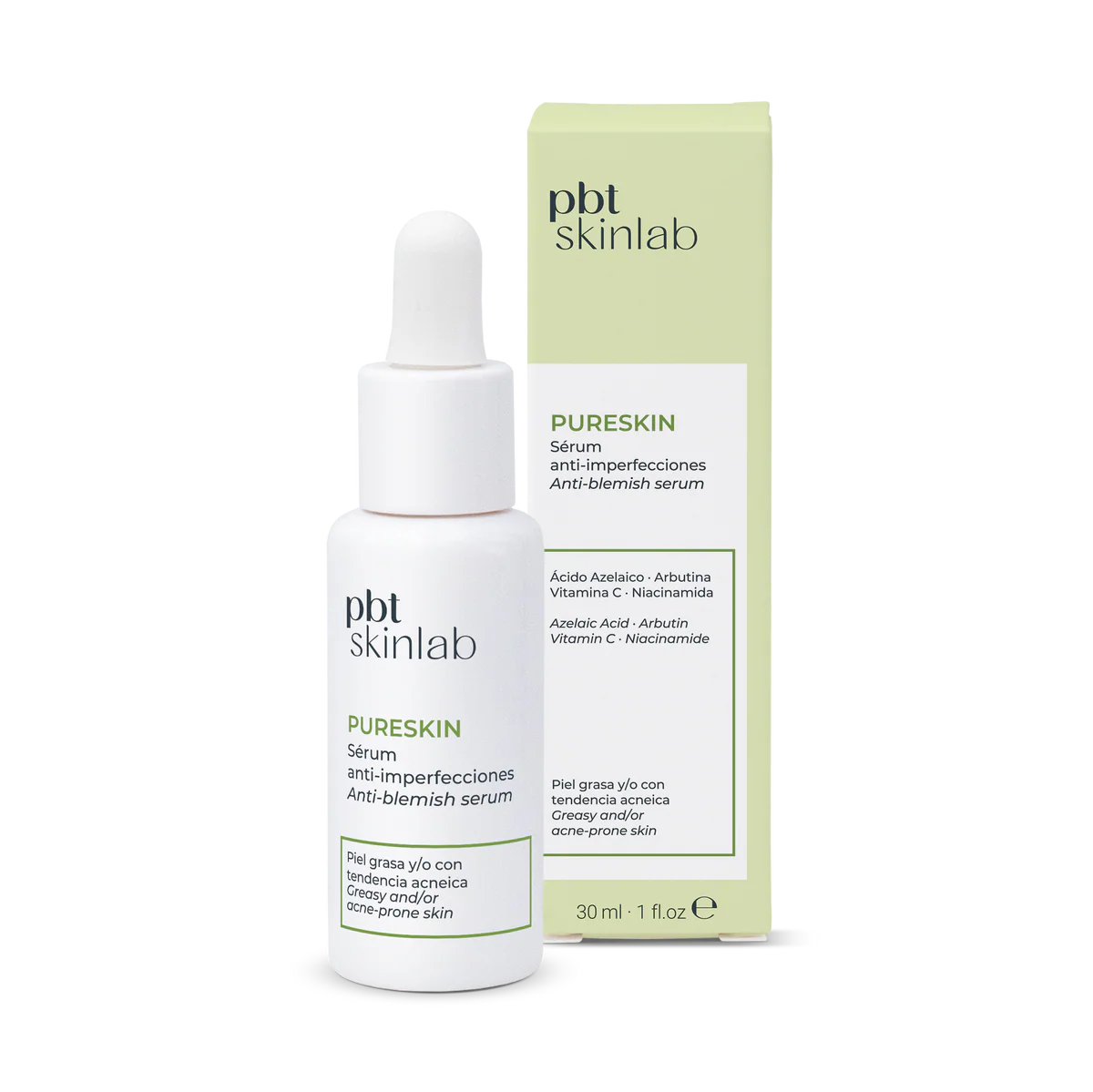 Pbt Skinlab Pureskin Sérum 30ml - Aurea Derma Store  - [GTIN]