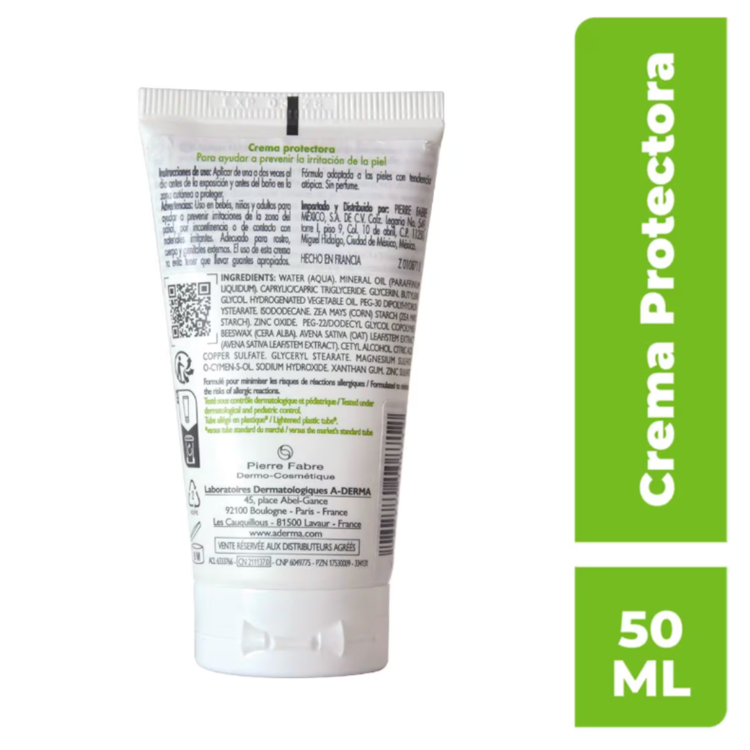 Aderma Dermalibour+ Crema barrera protectora 50 ml - 87f6f8-f3