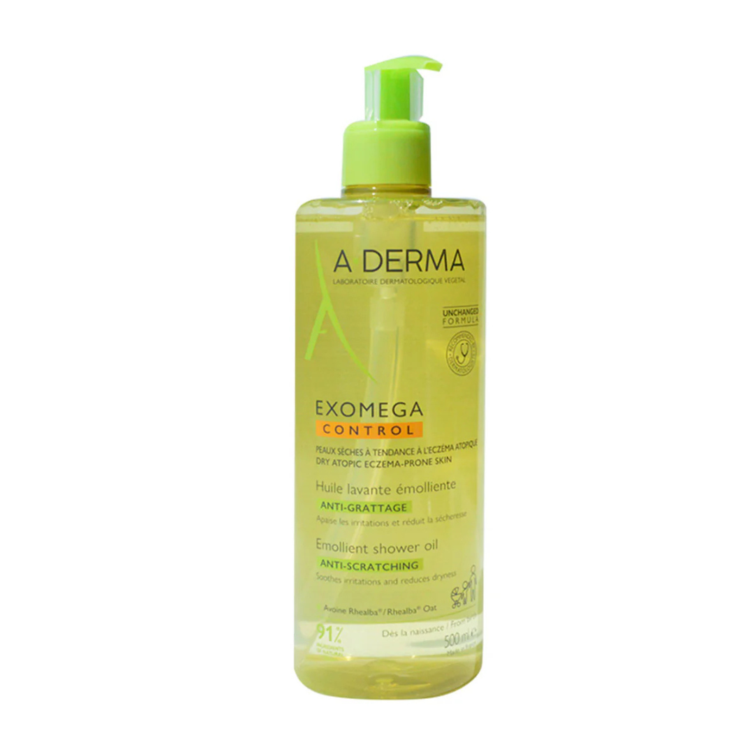 Aderma Exomega Control Dermolimpiador En Aceite Emoliente 500Ml - Aurea Derma Store 