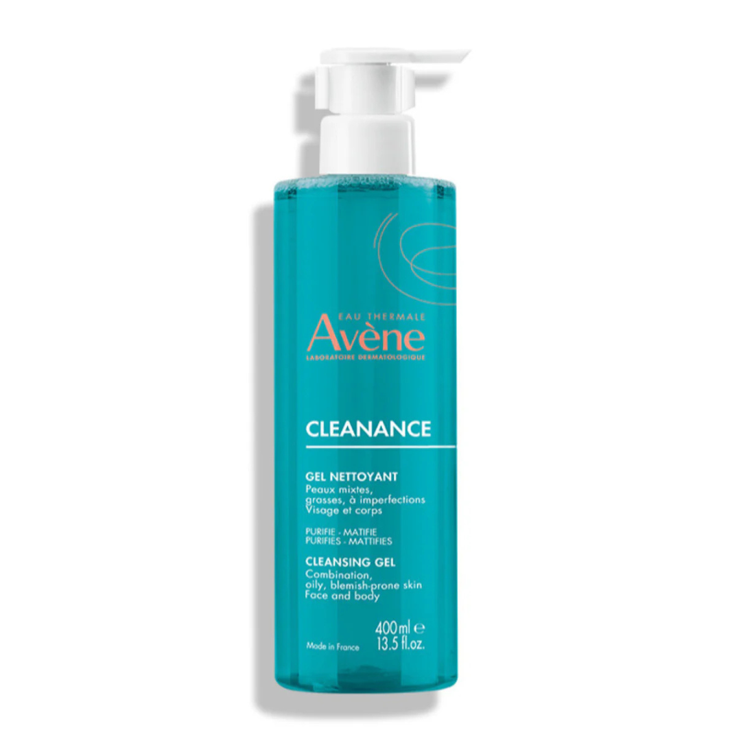 Avene Cleanance Gel limpiador Para Piel Sensible Con Tendencia Acneica 400Ml - 87f6f8-f3