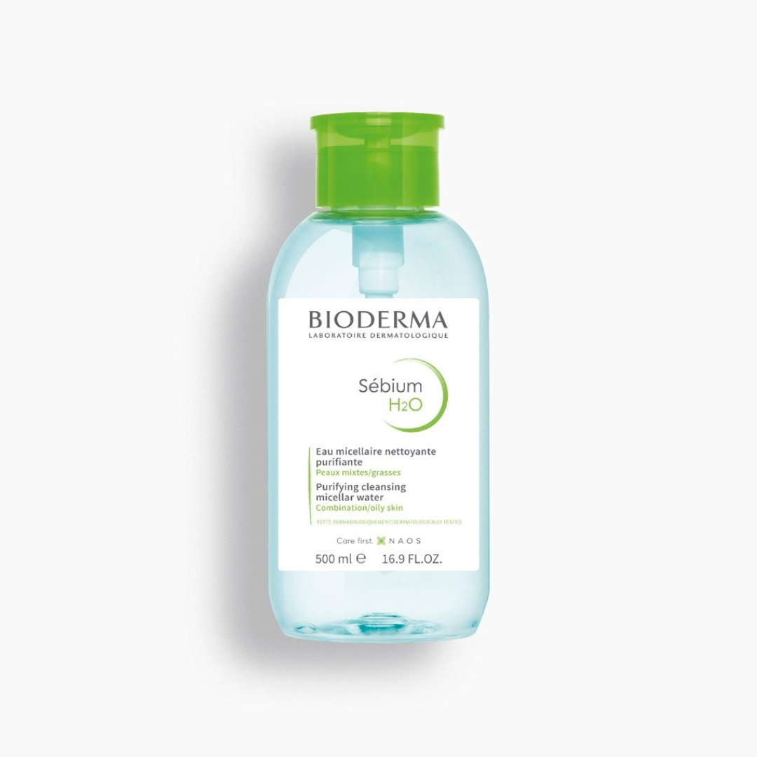 Bioderma Sébium H2O AGUA MICELAR 500 ml - Aurea Derma Store 