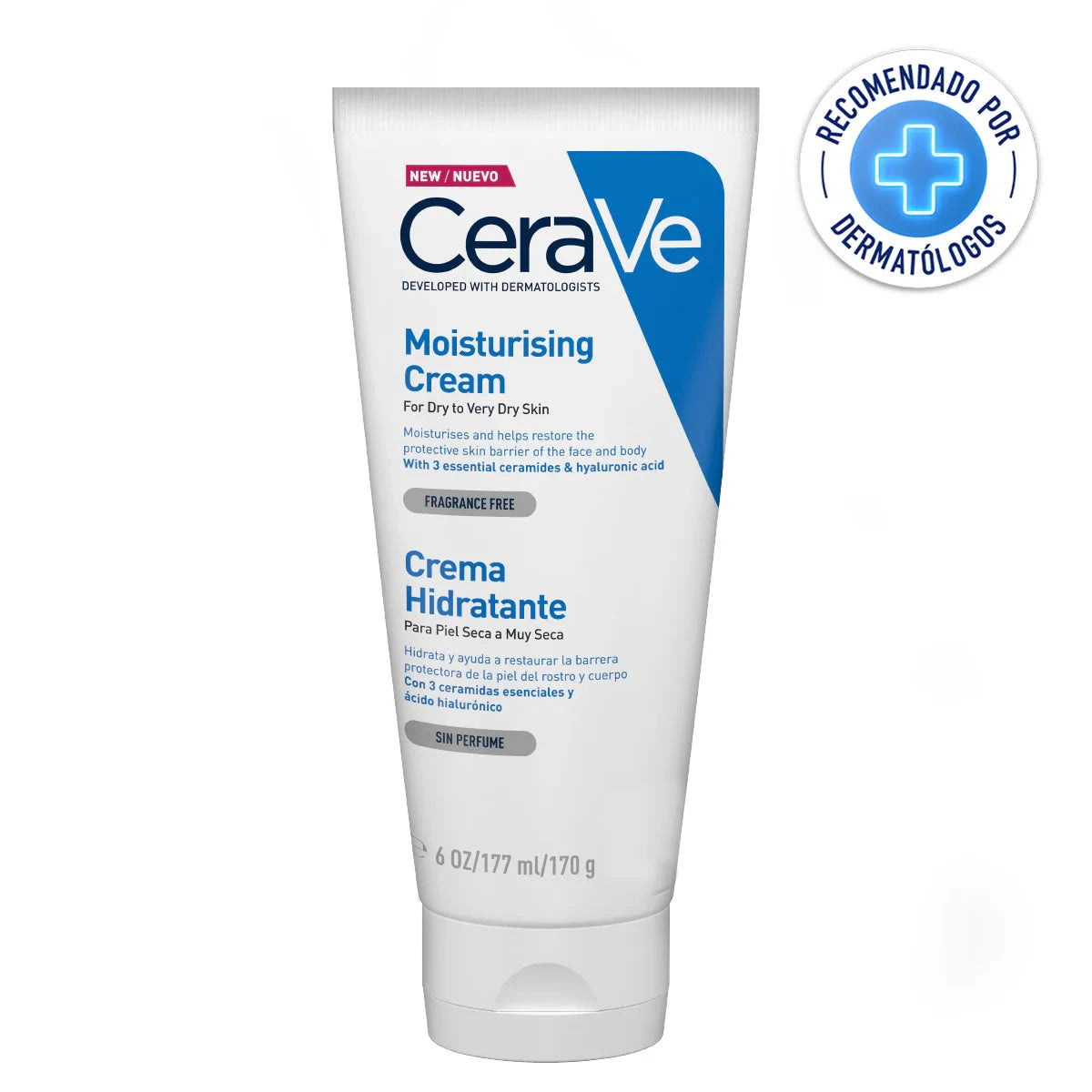 CeraVe Crema Hidrante Corporal 170G Protege Tu Piel - 87f6f8-f3