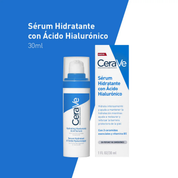 Cerave Sérum Hidratante Con Ácido Hialurónico Sin Fragancia 30Ml - 87f6f8-f3