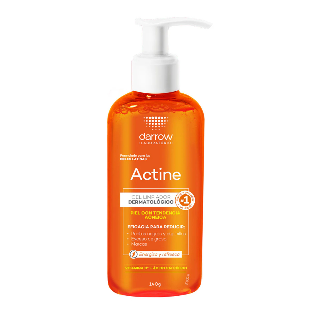 Darrow Actine Gel Limpiador Para Piel Grasa 140G - 87f6f8-f3