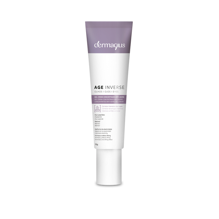 Dermagius Age Inverse Olhos Gel-Crema Antiedad Corrector Intensivo Contorno de Ojos - Aurea Derma Store 