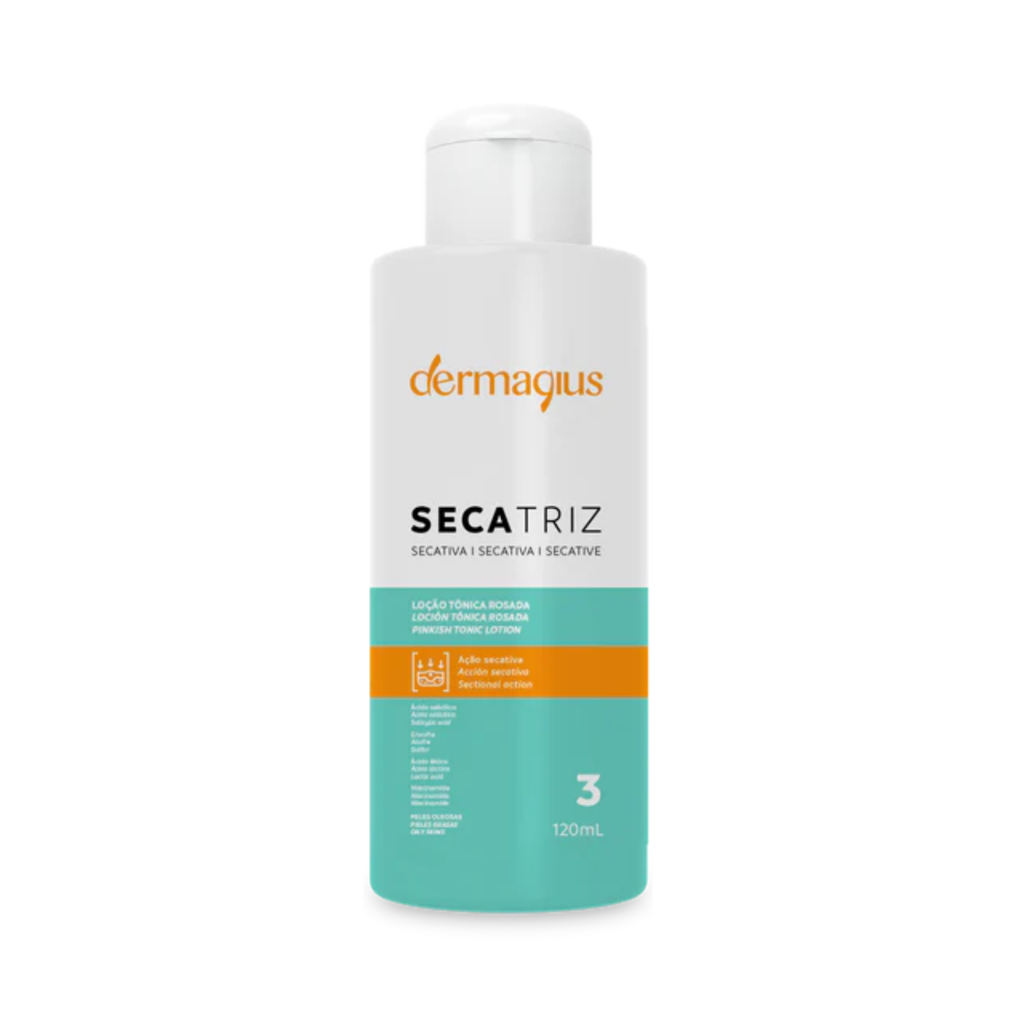 Dermagius Secatriz Loción Tónica Rosa 120ml - 87f6f8-f3