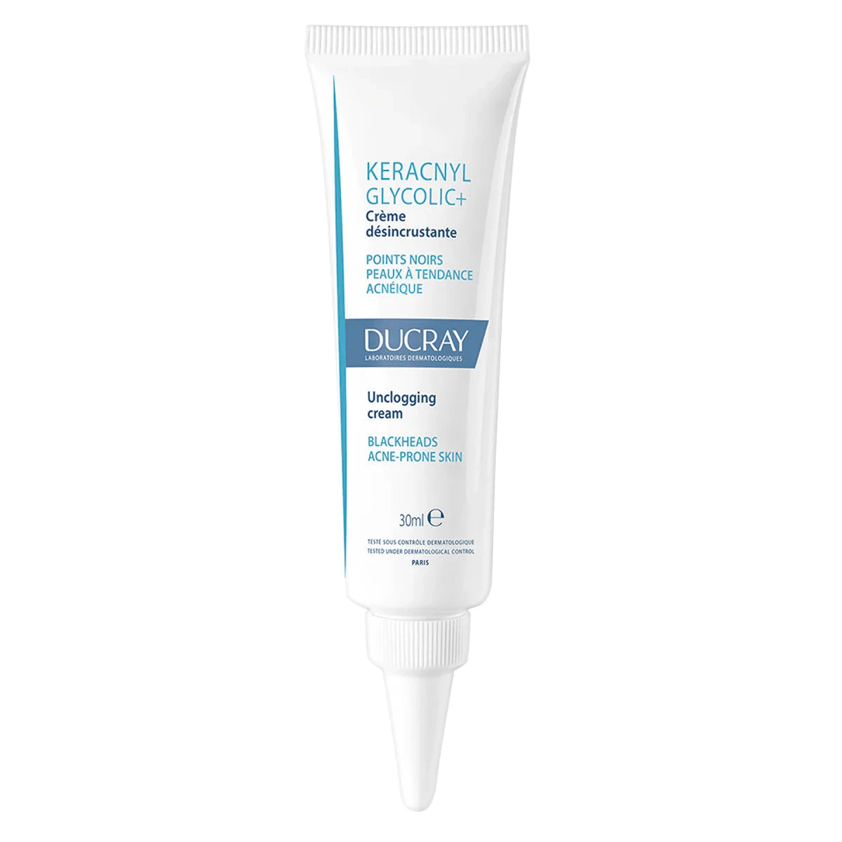 Ducray Keracnyl Glycolic+ Crema desincrustante anti-imperfecciones 30 Ml - 87f6f8-f3