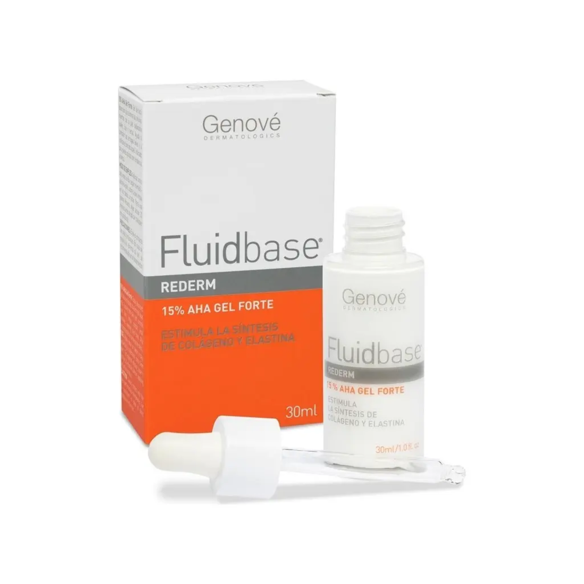 Genové Fluidbase Rederm 15% AHA Gel Forte 30ml - 87f6f8-f3