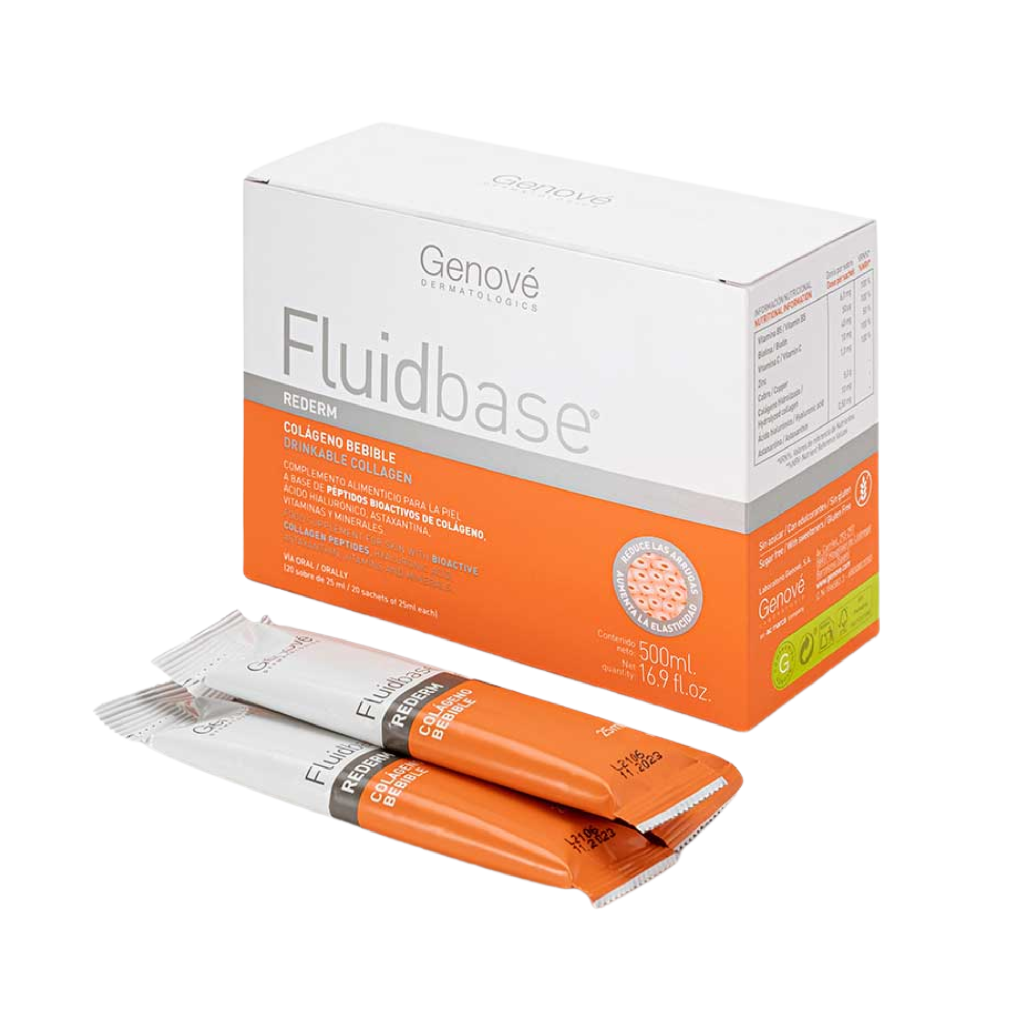 Genové Fluidbase Rederm Colágeno Bebible 25ml - 87f6f8-f3