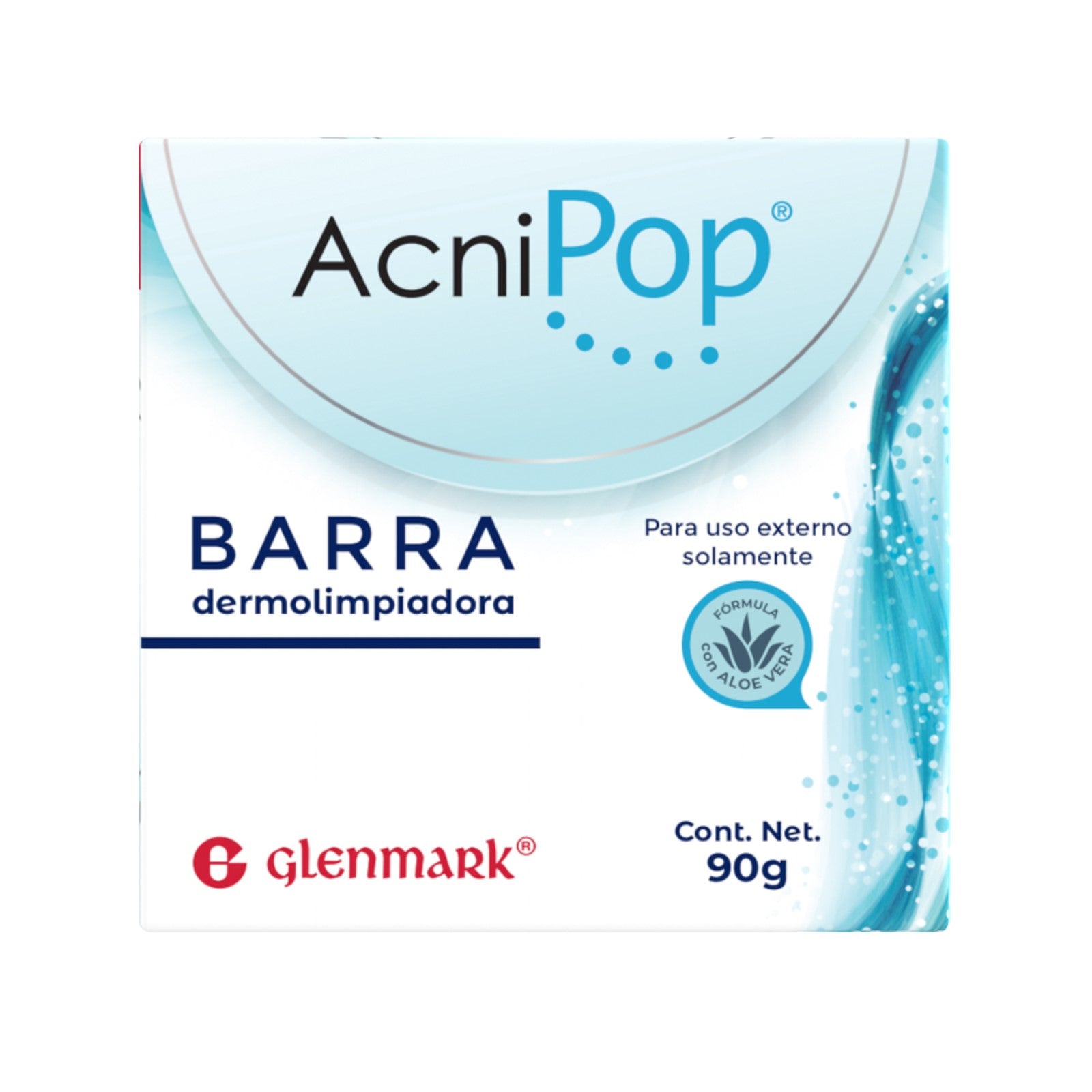 Glenmark AcniPop Barra Dermolimpiadora 90gr - 87f6f8-f3