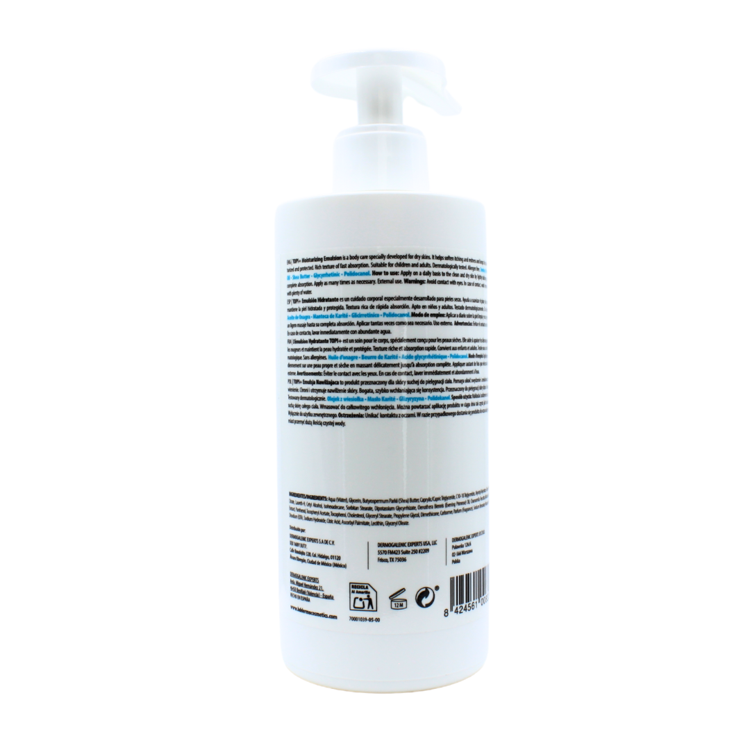 HD Cosmetic Topi+ Emulsión Hidratacion 400 ml - Diebe Pharma