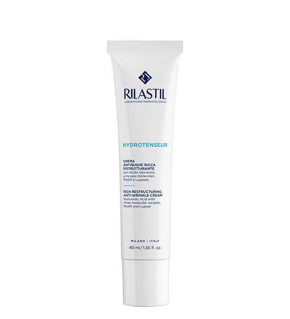 Rilastil Hydrotenseur Crema Rica Anti-Arrugas 40ml - Nutrición Intensa y Firmeza - Aurea Derma Store 