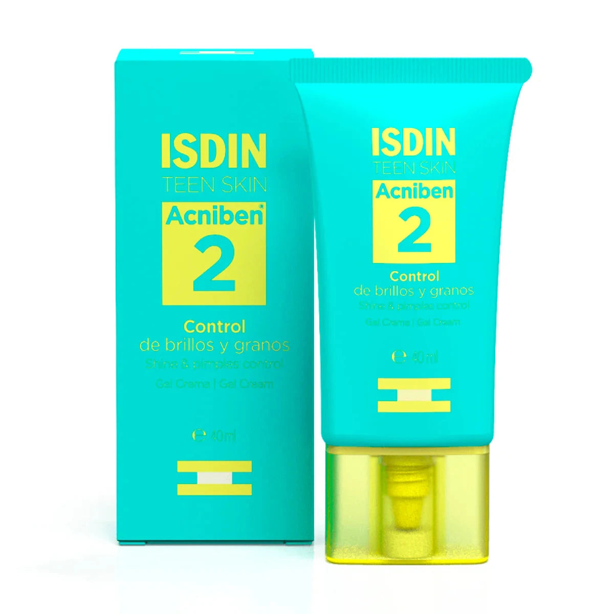 Isdin Acniben Control De Brillos Y Granos Gel Crema Facial 40Ml - Aurea Derma Store 