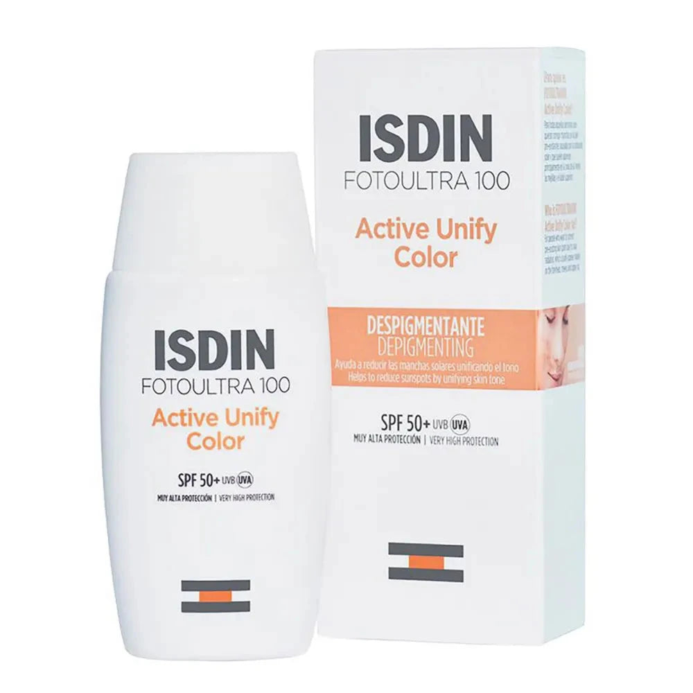 Isdin Fotoultra 100 Isdin Active Unify 50Ml - Aurea Derma Store 