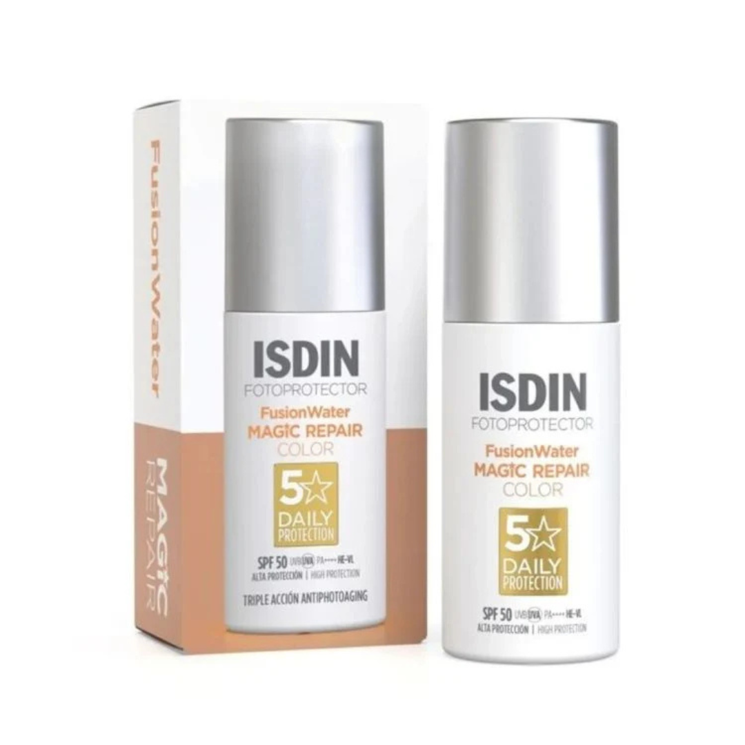 ISDIN FP FW MAGIC REPAIR COLOR SPF50 50ML - Aurea Derma Store 