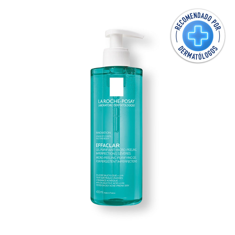 La Roche-Posay Effaclar Gel Micro-Exfoliante 400ml - Aurea Derma Store 