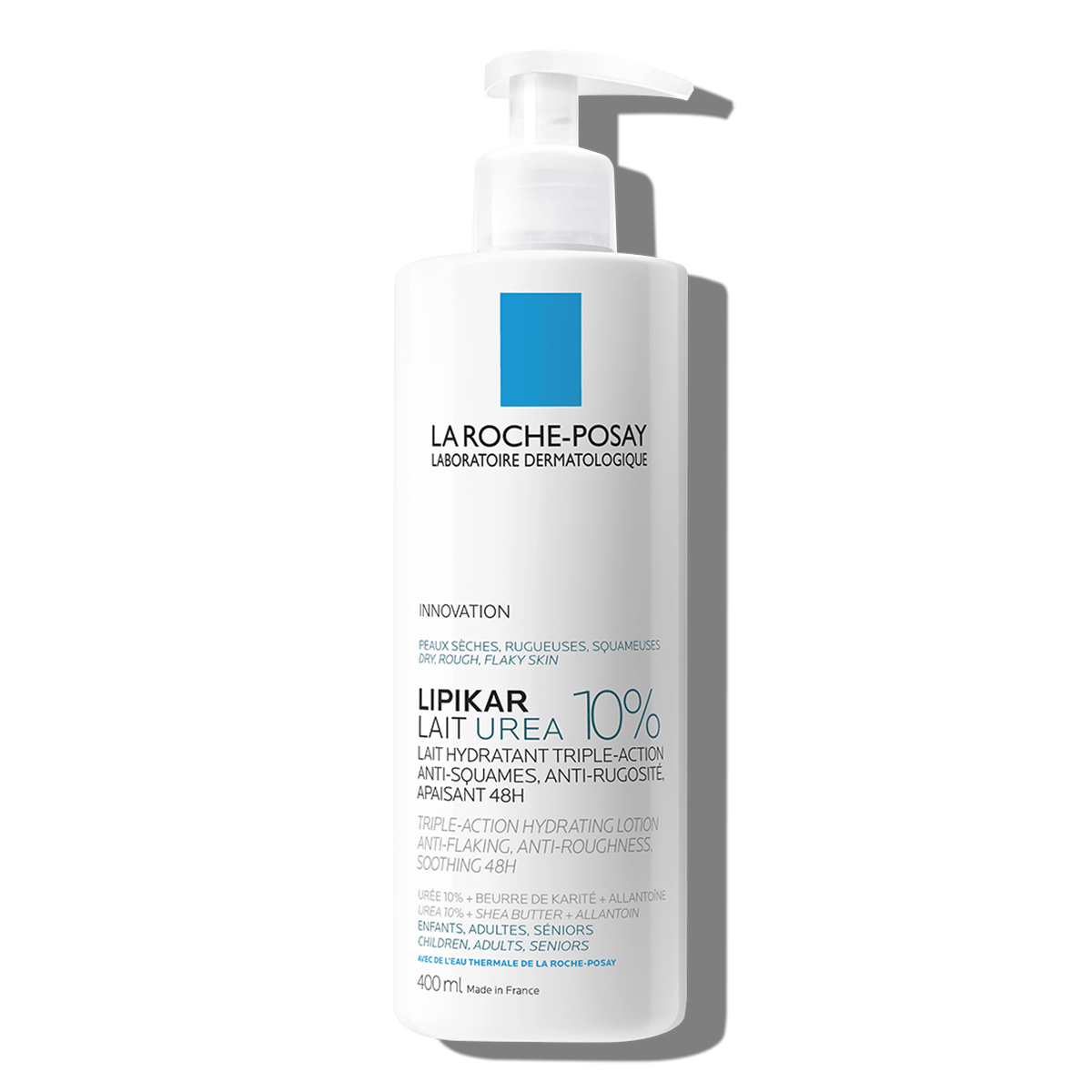 La Roche-Posay Lipikar Urea 10% 400ml - Aurea Derma Store 