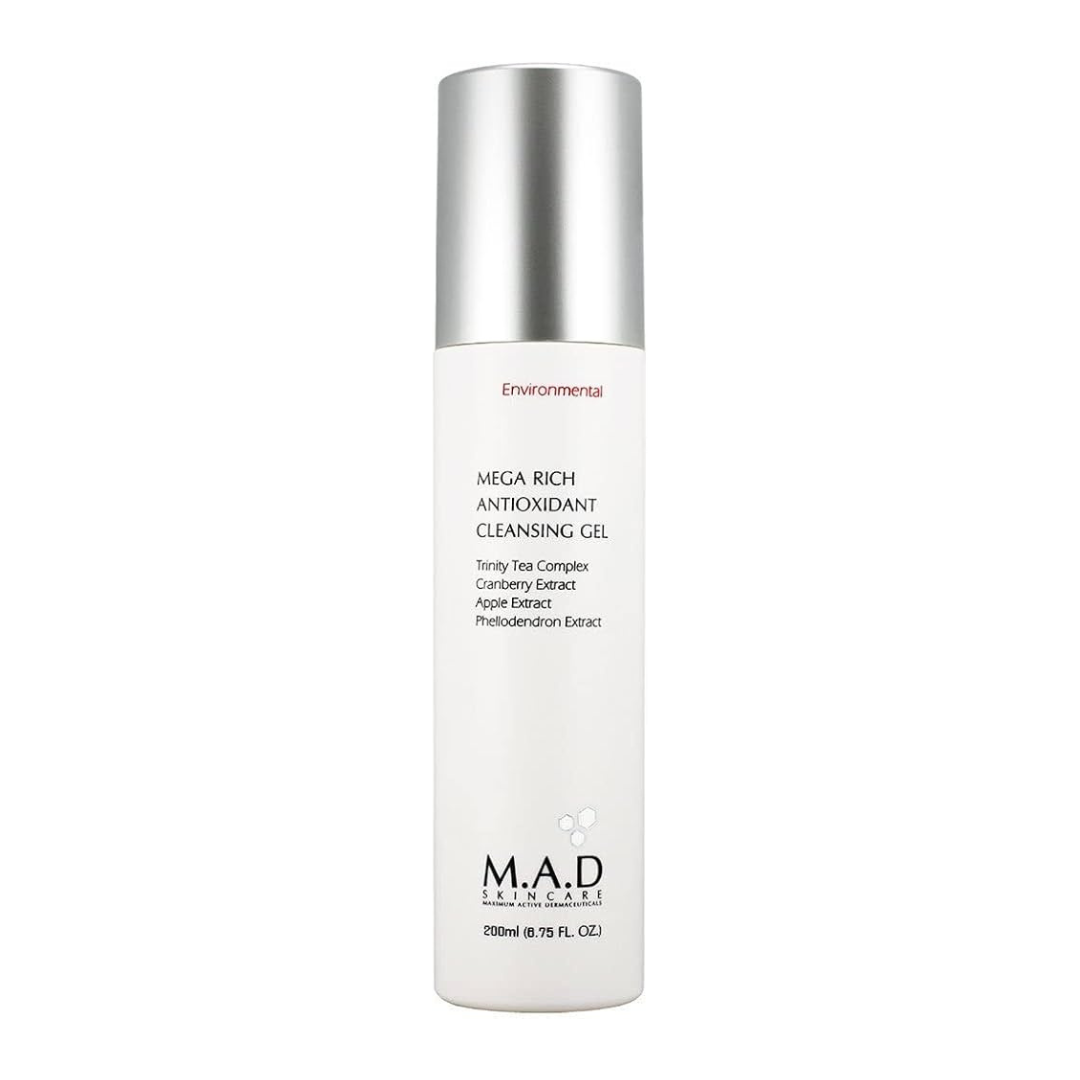 M.A.D. Mega Rich Antioxidant Cleansing Gel 200ml - 87f6f8-f3