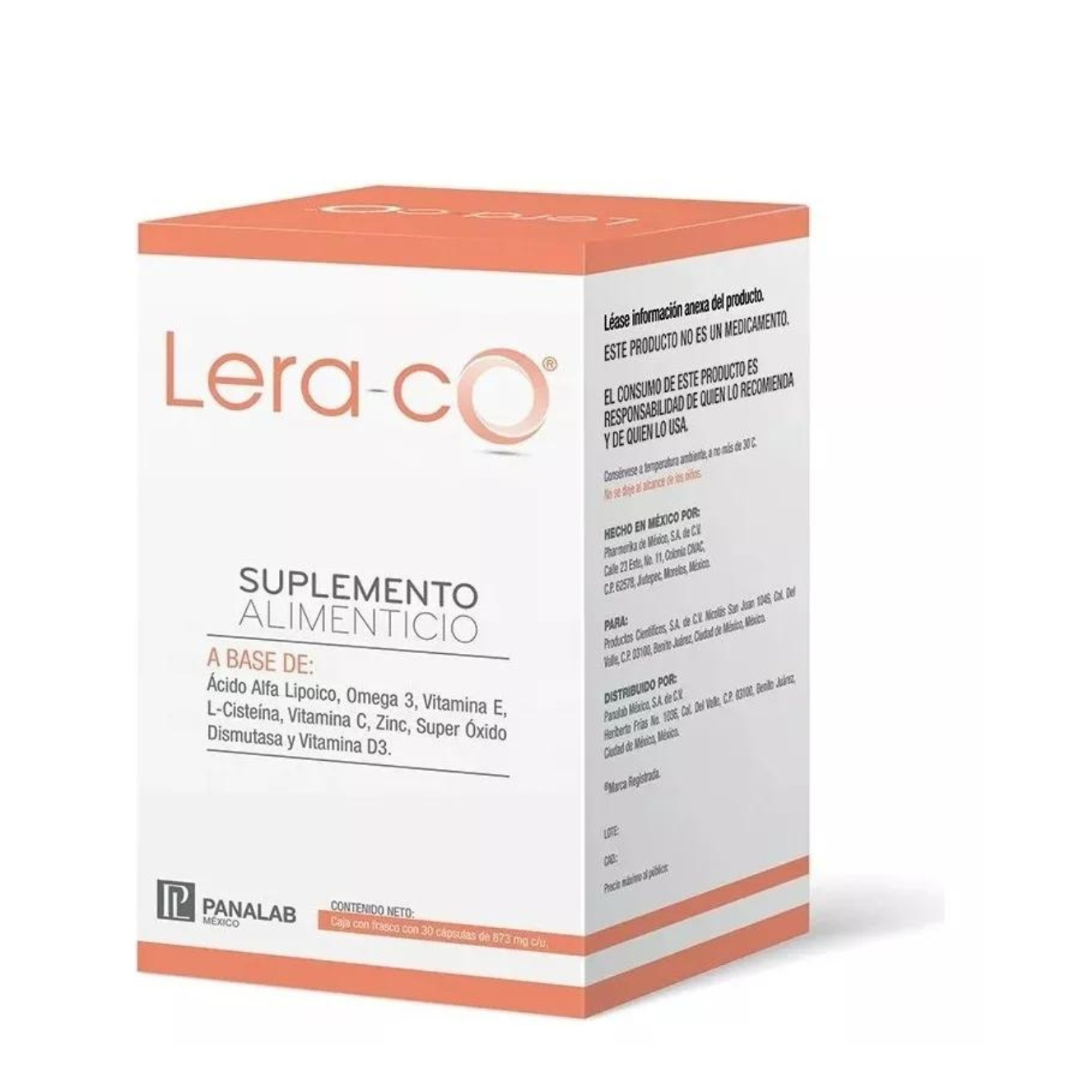 Panalab Lera Co Suplemento Ácido Lipólico Omega3 Vit E 30 Cápsulas - 87f6f8-f3