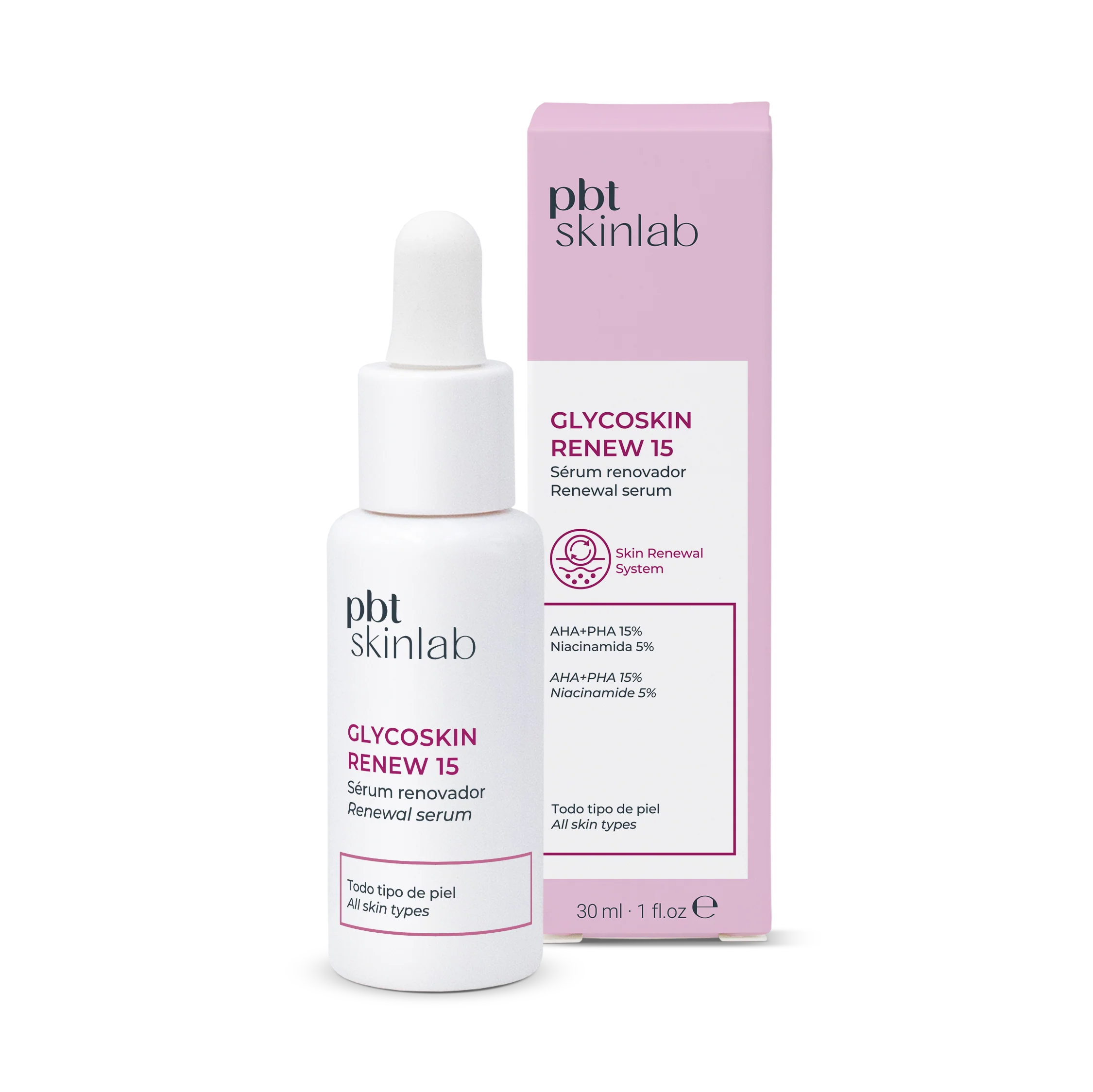 Pbt Skinlab Glycoskin Renew 15 Sérum 30ml - 87f6f8-f3