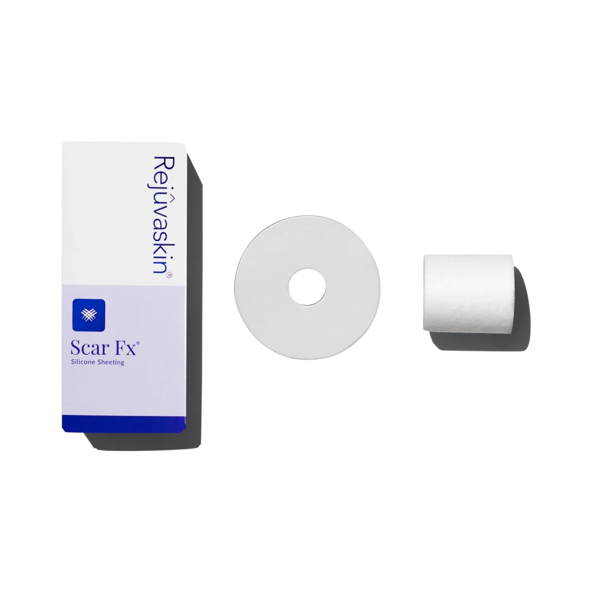 Rejuvaskin Scar Fx Lámina de silicona - 1 Círculo para el pecho - 87f6f8-f3