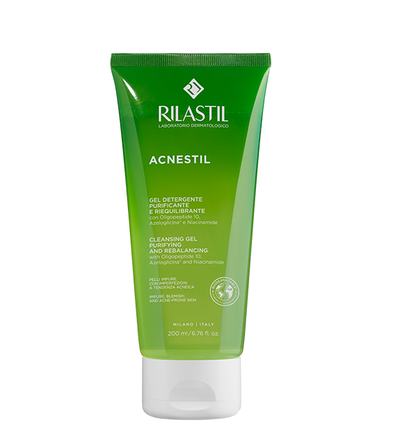 Rilastil Acnestil Cleansing Gel Purifying and Rebalancing 200ml - 87f6f8-f3