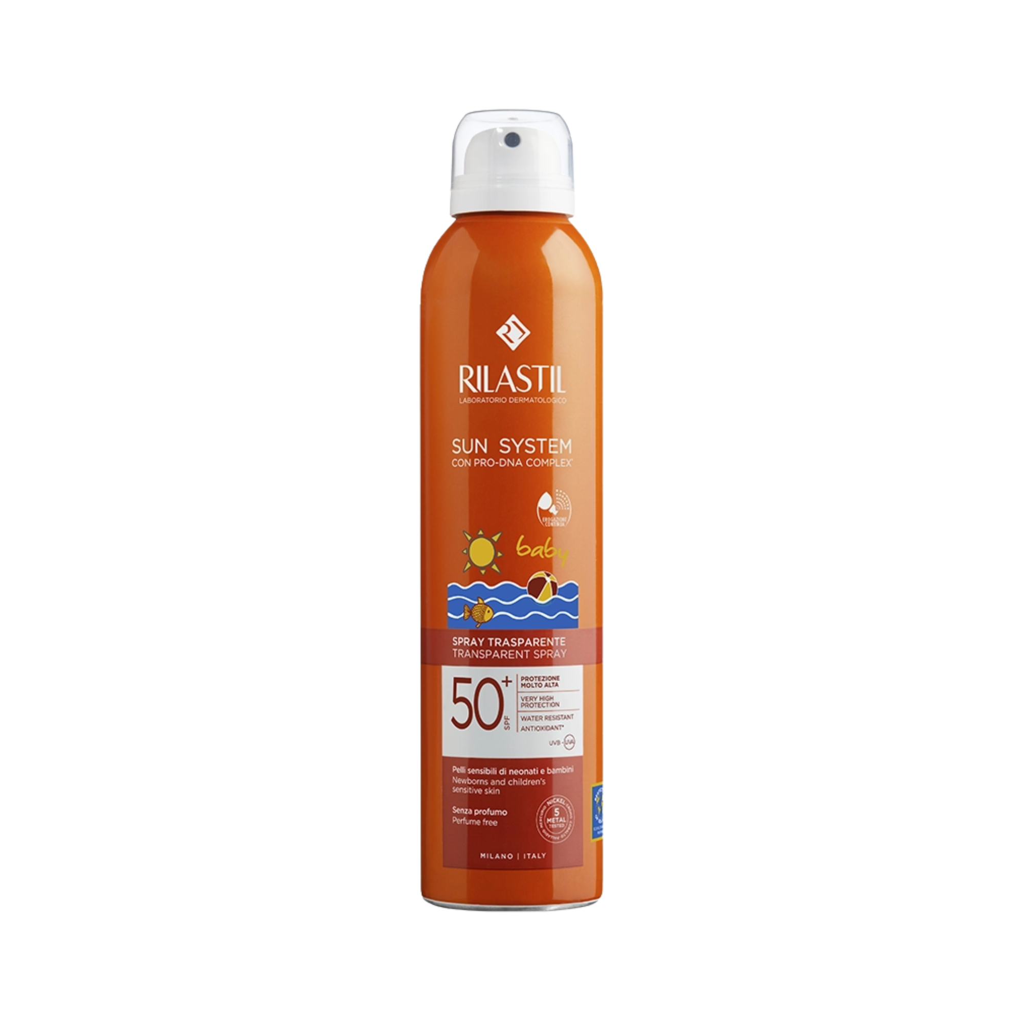 Rilastil Sun System Baby Spray Transparente 200ml - 87f6f8-f3